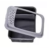Litter box DIAMENTIQ Bonita grey plastic 571×392×209 mm, 1 kg