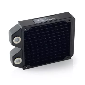 Radiator 120mm BitsPower Tarasque BPTA-NLSS120-F2PB — single 120mm fan slim radiator