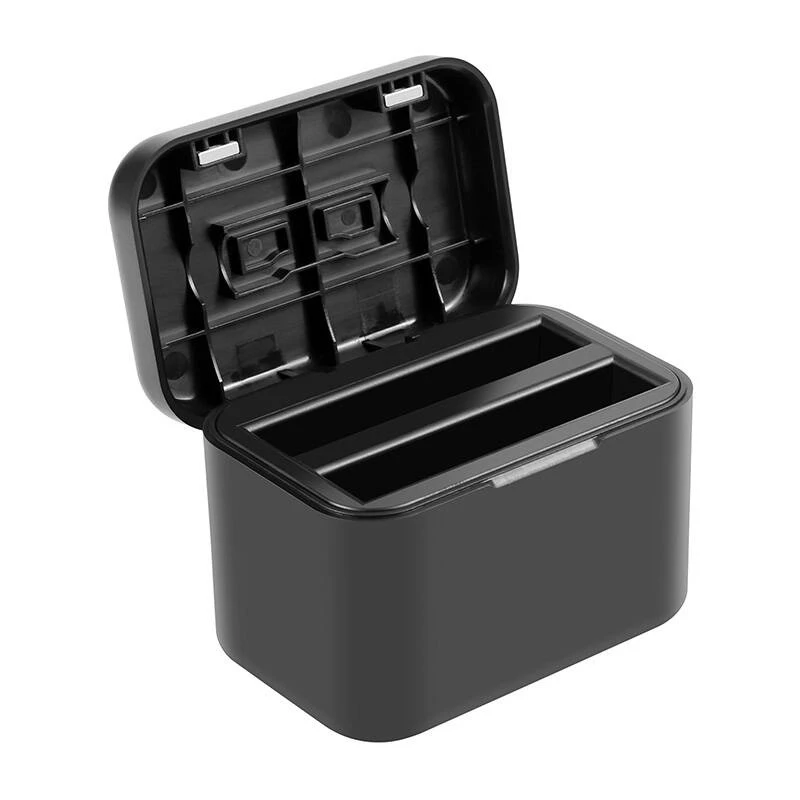 Charging case Puluz PU999B for Insta360 X4 — black, for camera batteries and memory cards