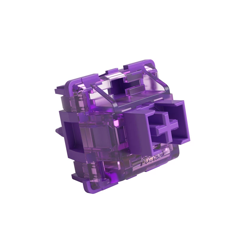 Akko V3 Pro Lavender Purple Mechanical Switch, 5-Pin, Tactile, MX Stem, 40 g, 45 pcs