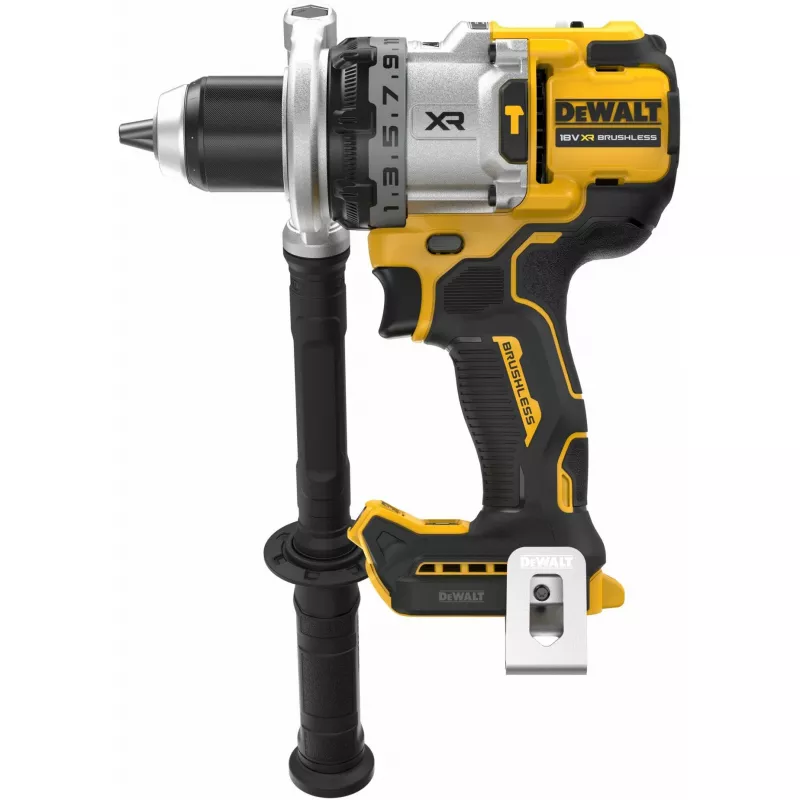 Cordless Drill DeWalt DCD1007NT-XJ, 18V Brushless, 3‑Gear, 2250 RPM, Keyless Chuck (1.5–13 mm), 1.85 kg