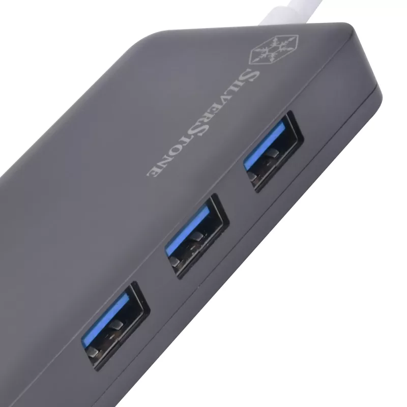 SilverStone SST-EP14C - USB 3.1 Type-C Gen1 auf HDMI, 3x USB 3.1 Gen 1 Type-A, 1x USB 3.1 Gen 1 Type-C (PD 2.0 charging) (SST-EP14C)