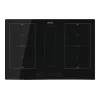 CATA Venting Hob | IAS 7024 | Induction | Number of burners/cooking zones 4 | Slider | Black | CATA | Hob with Hood | IAS 7024 | Induction | 77 cm | Number of burners/cooking zones