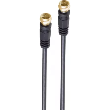 shiverpeaks BS80092-G-128CP-S Coaxial Cable 1,5 m F Black (BS80092-G-128CP-S)
