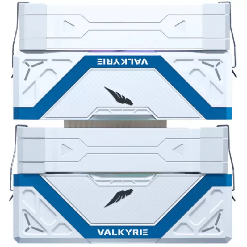 CPU Cooler Valkyrie Vind DL125 White by Valkyrie — model VK-AIRDL125W, lightweight durable design