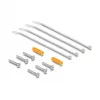 DeLOCK 67054 Keystone surface-mounted box, 6-port, white