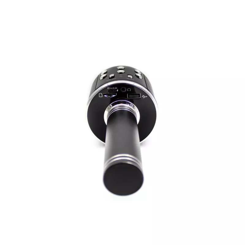Denver KMS-20BMK2 Karaoke Microphone with Bluetooth Speaker, Black