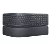 Logitech ERGO K860 - Keyboard - Wireless - 2.4 GHz, Bluetooth 5.0 - QWERTY - GB - Graphite