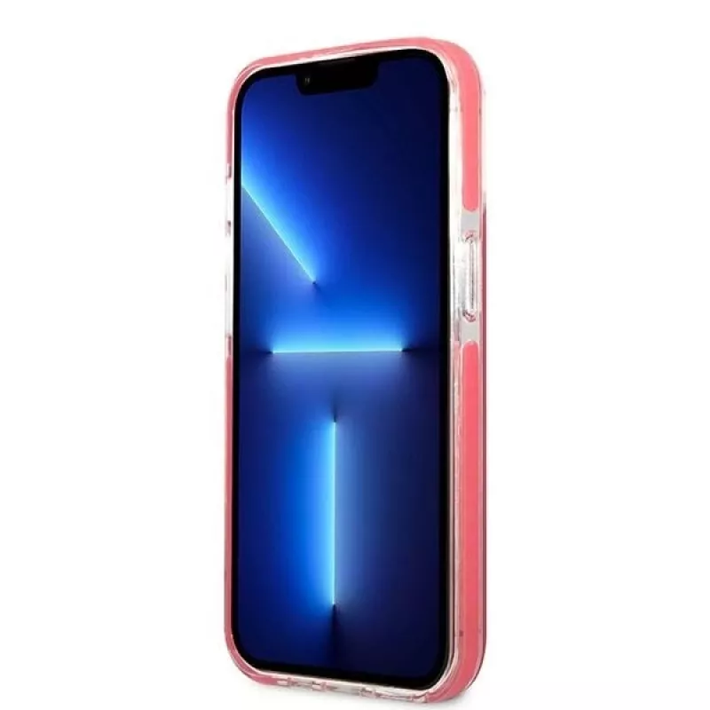 Karl Lagerfeld KLHCP13XTPECPI Iphone 13 Pro Max 6.7 Hardcase Fuchsia/FUSCHIA Choupette Head