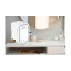 Mini fridge with LED makeup mirror Elle ESDAFX08WHEU 8 L white