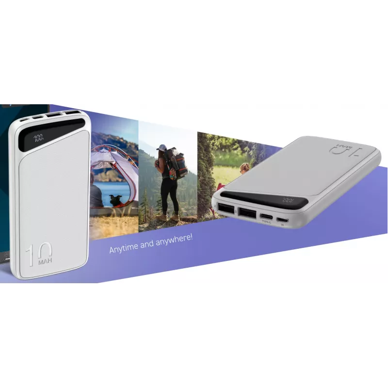 Portable Power Bank Navitel PWR10 MX WHITE 10000 mAh