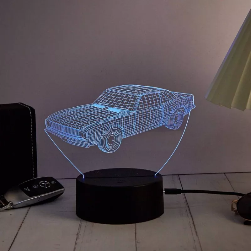 LED vehicle decorative lamp MANTA SNL121RGB RGB 3D light for cars and motorcycles