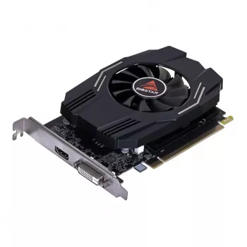Graphics card BIOSTAR GeForce GT 1030 — 4 GB GDDR4, 64-bit, PCIe x16 4.0, Active cooling, DVI-D + HDMI