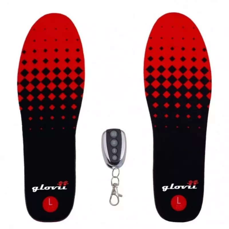 Heated insole Glovii GW2L unisex L Black, polyester, 220 g, all-season