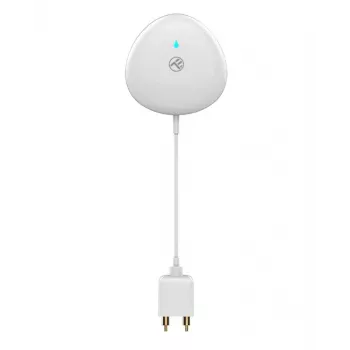 Flood sensor Tellur WiFi AAA White – wireless water leak detector, battery-powered (AAA)