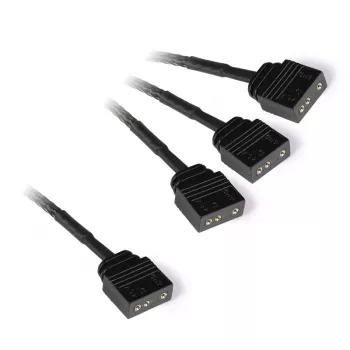 RGB splitter cable Alphacool 18707 5V Black 600mm