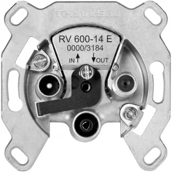 Socket outlet SAT + TV + Radio TechniSat 0000/3184