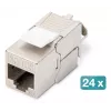 Digitus Modular patch panel 24-port DN-91410-24 RJ-45 Cat6a Grey