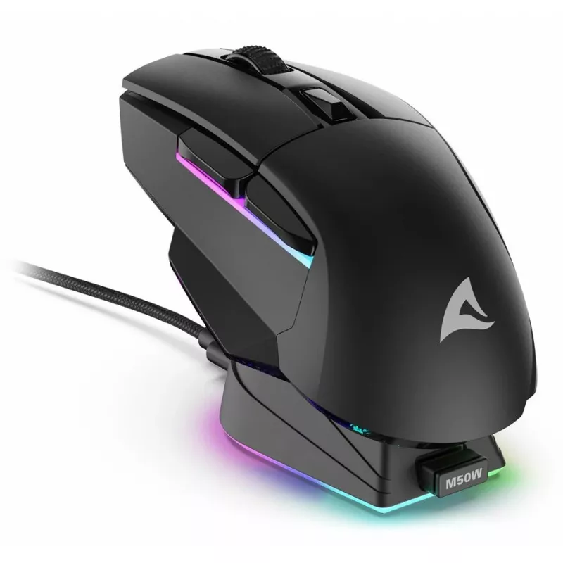 Skiller SGM50W Black Optical RGB Gaming Mouse