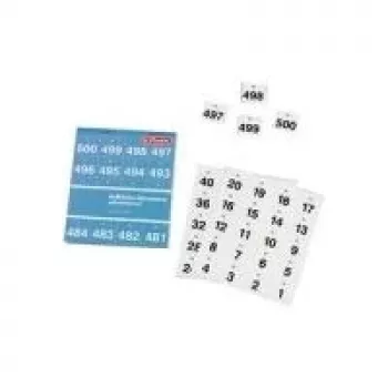 Decorative Sticker Herlitz 791871 Paper Black White 500 pcs