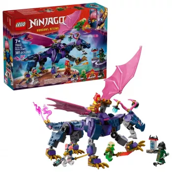 LEGO construction toy NINJAGO 71842 Rontu the Master Dragon — 381 pieces, 4 minifigures, display model 130 mm