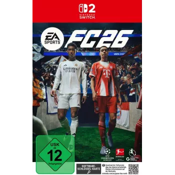 Video game electronic arts EA Sports FC 26 for Nintendo Switch — 2 player mode