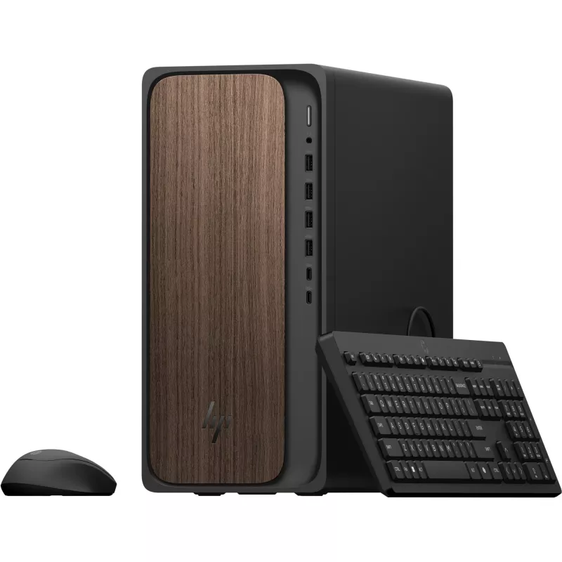 HP OmniDesk AI M03-0450ng - Tower - Core Ultra 5 225 - RAM 16 GB - SSD 512 GB - NVMe - Intel Graphics - 1GbE, Wi-Fi 6E, Bluetooth 5.3 - WLAN: 802.11a/b/g/n/ac/ax (Wi-Fi 6E) (C5JS5E