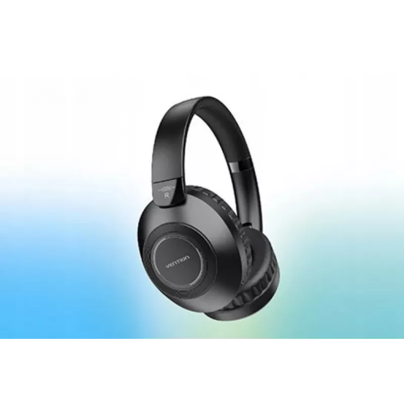 Headset Vention NBBB0 SoundMate S11 — wireless Bluetooth 5.3 ear-hook headphones, charging case 400 mAh, up to 20 h, black