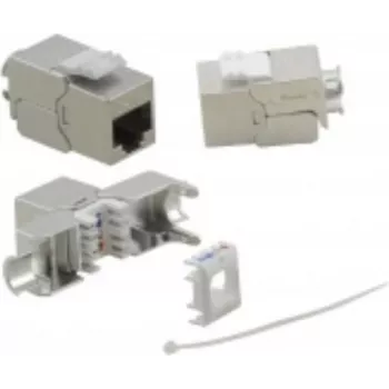 Keystone module helos Cat 6a 180° Premium GHMT Certified 4PPoE