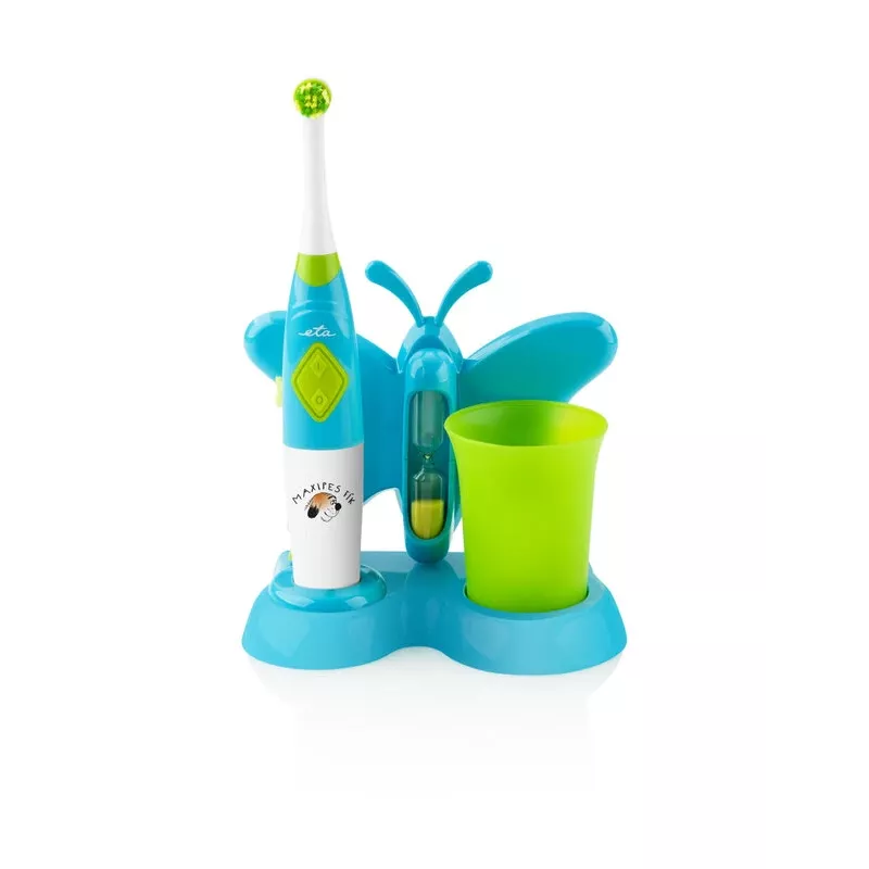 Child Rotating-oscillating toothbrush Eta Tooth Fairy 1294 90080 Blue Green White