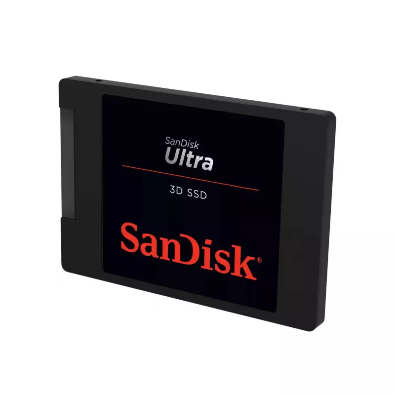 SanDisk Ultra 3D - SSD - 500GB - intern - 2.5 (6,4 cm) - SATA 6Gb/s (SDSSDH3-500G-G26)