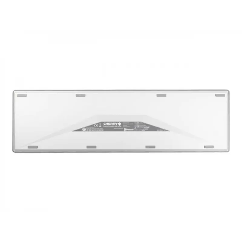 CHERRY DW 9100 SLIM keyboard Mouse included Universal RF Wireless + Bluetooth AZERTY French Silver