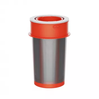 Filter for handheld vacuum Xiaomi E401HW-LX — 55.3×99.3 mm, orange/white, pack of 2