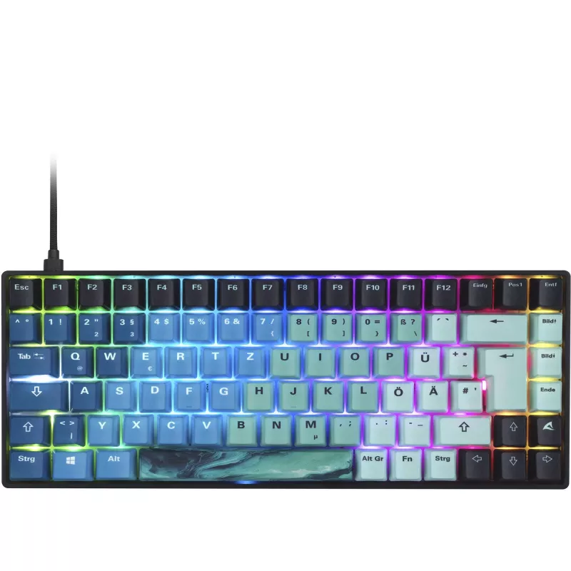 Mechanical gaming keyboard Sharkoon SKILLER SGK50 S3 Ultimate Rev2 mint blue QWERTZ layout