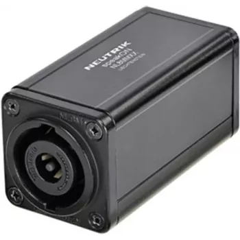 NEUTRIK NL8MMXX - speakON Durchgangsadapter 8-pin for Cable Extensions - in black (NL8MMXX)