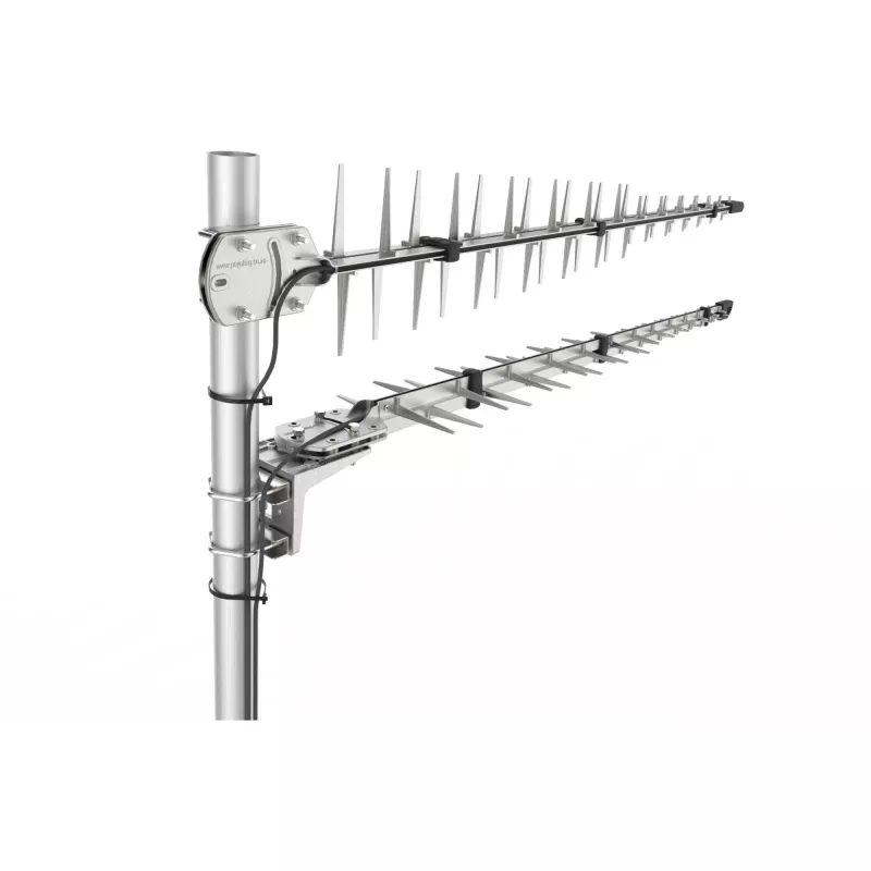 Poynting Antennas LTE/GSM Mast A-LPDA-0092 Silver SMA (M) LoRa Helium 11dbi Yagi/Mast SMA -Male 7m Cable