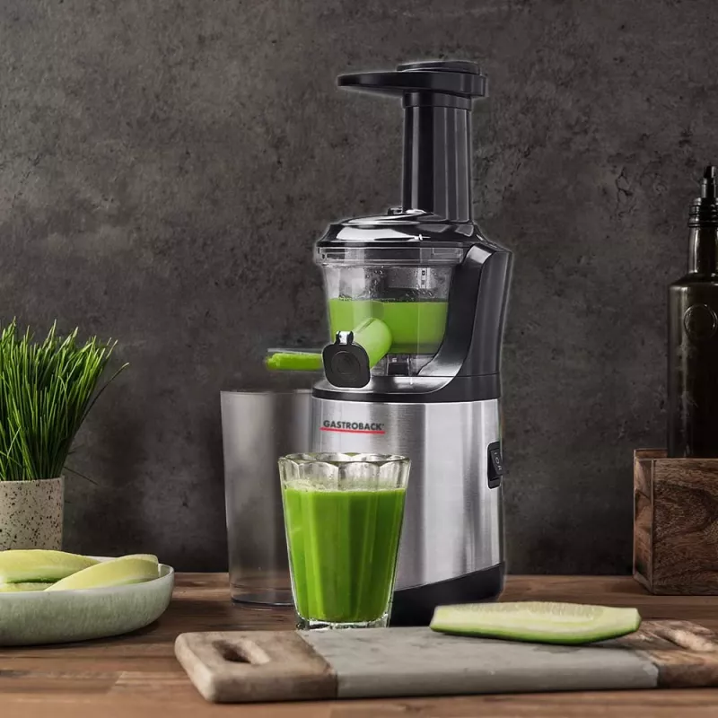 Slow juicer Gastroback Advanced Vital 40145 Black Stainless steel
