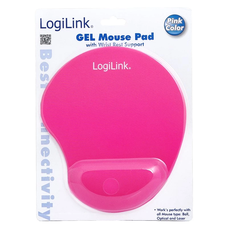 Gel mouse pad, pink