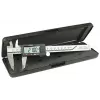 Ruler Metal Plastic Black Silver InLine 43002