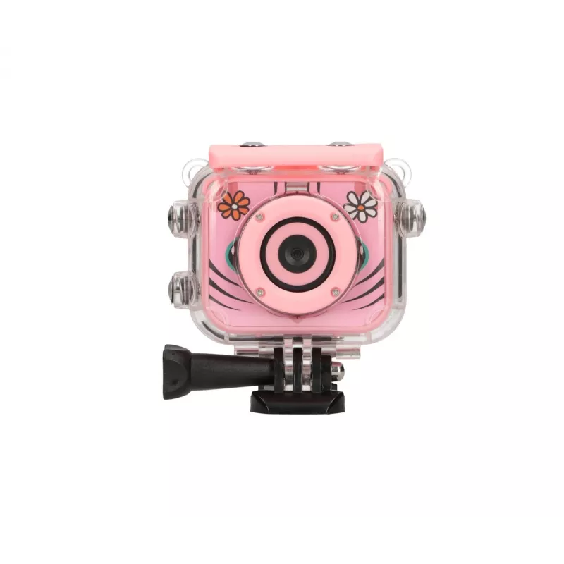 Children's digital sports camera Extralink H18 Pink - IP68, 1080p, 2 inch screen