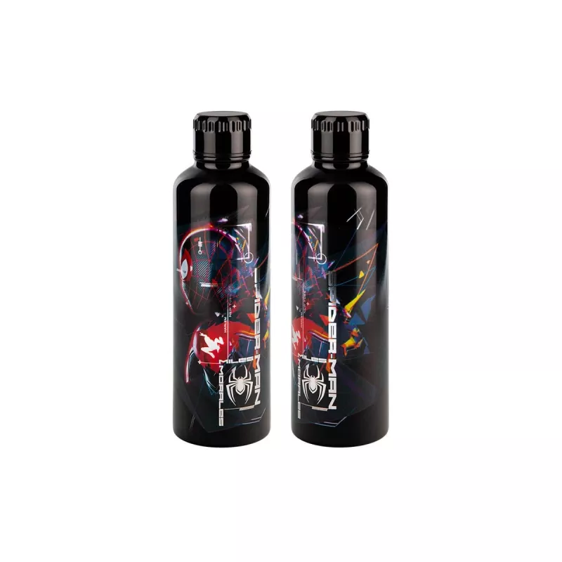 Paladone Spiderman Miles Morales Metal Water Bottle