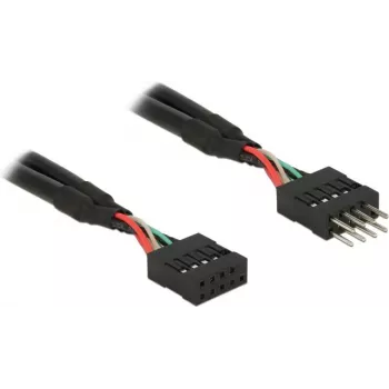 Cable USB 2.0 DeLOCK 83873 0.25m 2xUSB2.0 Male