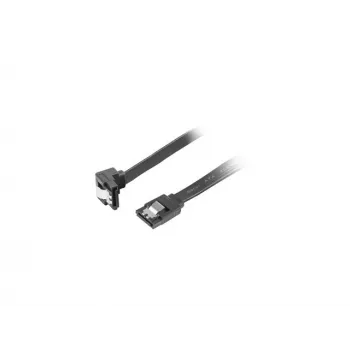 SATA III cable LANBERG CA-SASA-13CU-0050-BK 0.5 m, SATA 7-pin to 7-pin, 6 Gbit/s, black