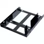 Mounting Frame ultron Internal 2x2.5 SSD/HDD Metal black (377215)
