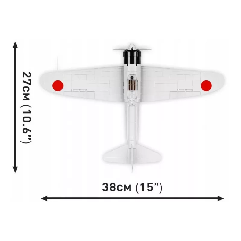 Building set Cobi Mitsubishi A6M2 “Zero-Sen” — 347 pieces, recommended age 3+