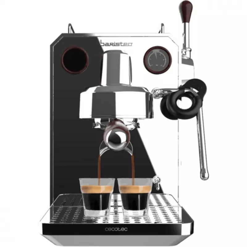Baristeo Intima Siebtrgermaschine (silber/edelstahl, Thermoblock)