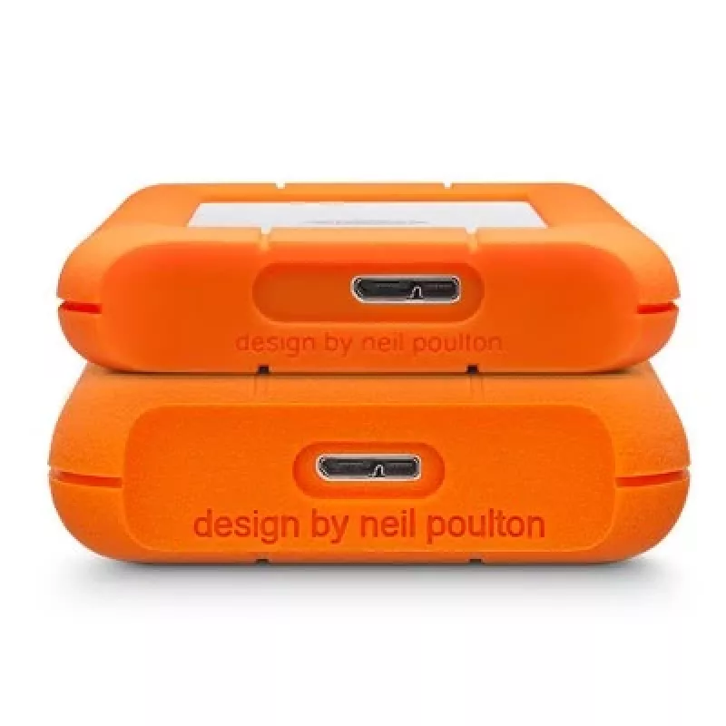 LACIE RUGGED MINI USB 3.0 2TB / Shock rain pressure resistant / 6,4cm 2,5Zoll