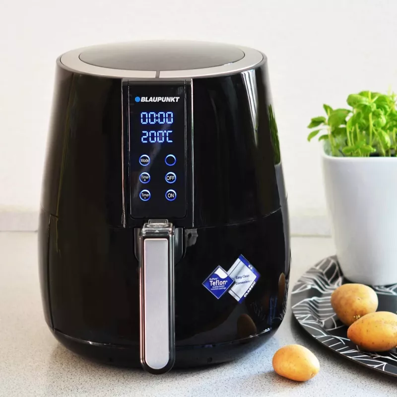 Blaupunkt AFD501 fryer Double 2.5 L Stand-alone 1500 W Deep fryer Black