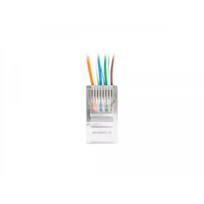 Network plug RJ45 PLU-5000EZ CAT. 5e UTP (100 pieces)
