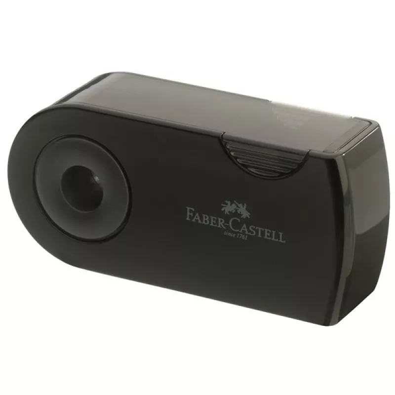Manual pencil sharpener Faber-Castell SLEEVE Black